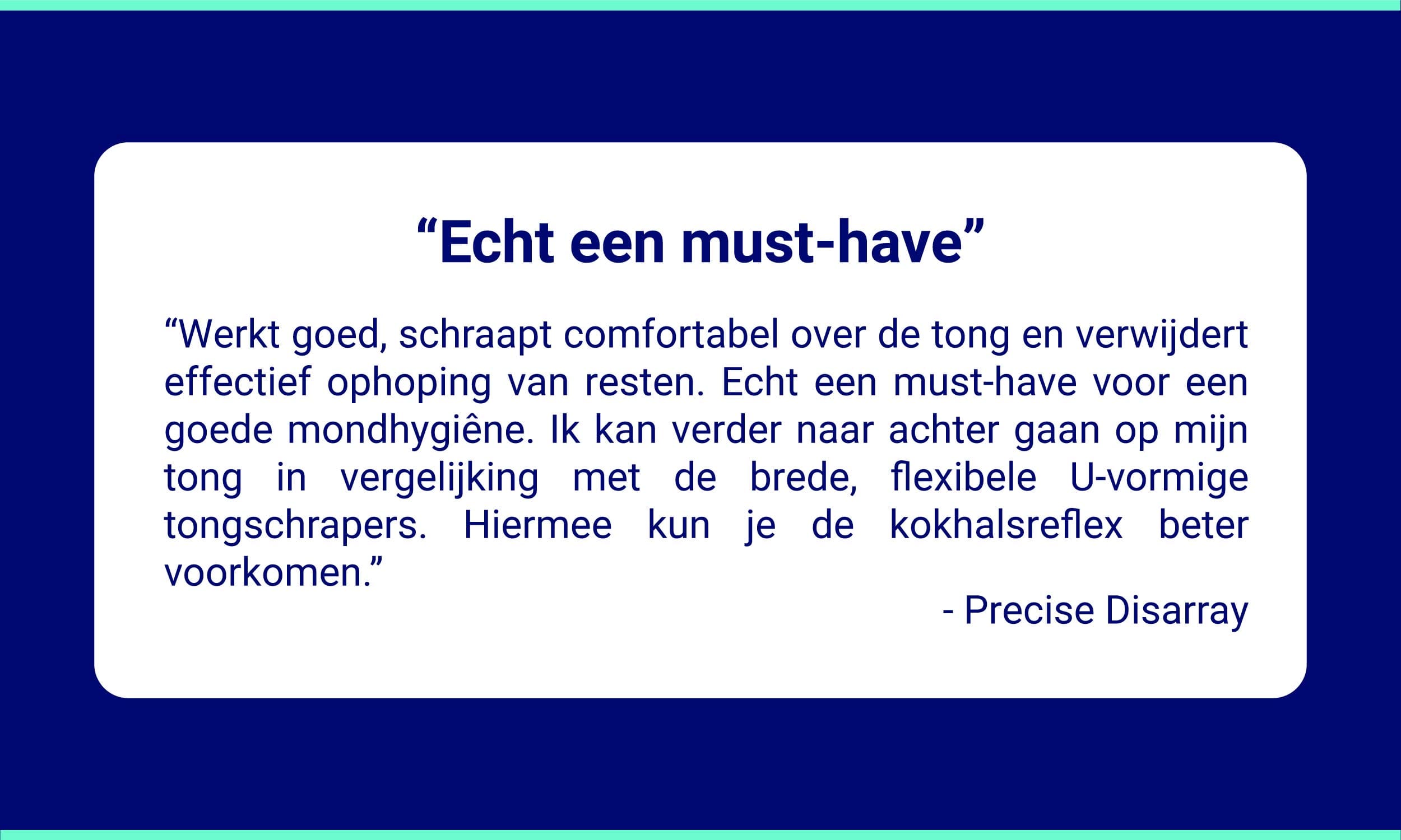 240920 ORAVIX Blog BB HowTo Testimonial NL 002 Recensie van een Utente Amazon sul quickietto in de taal Oravix