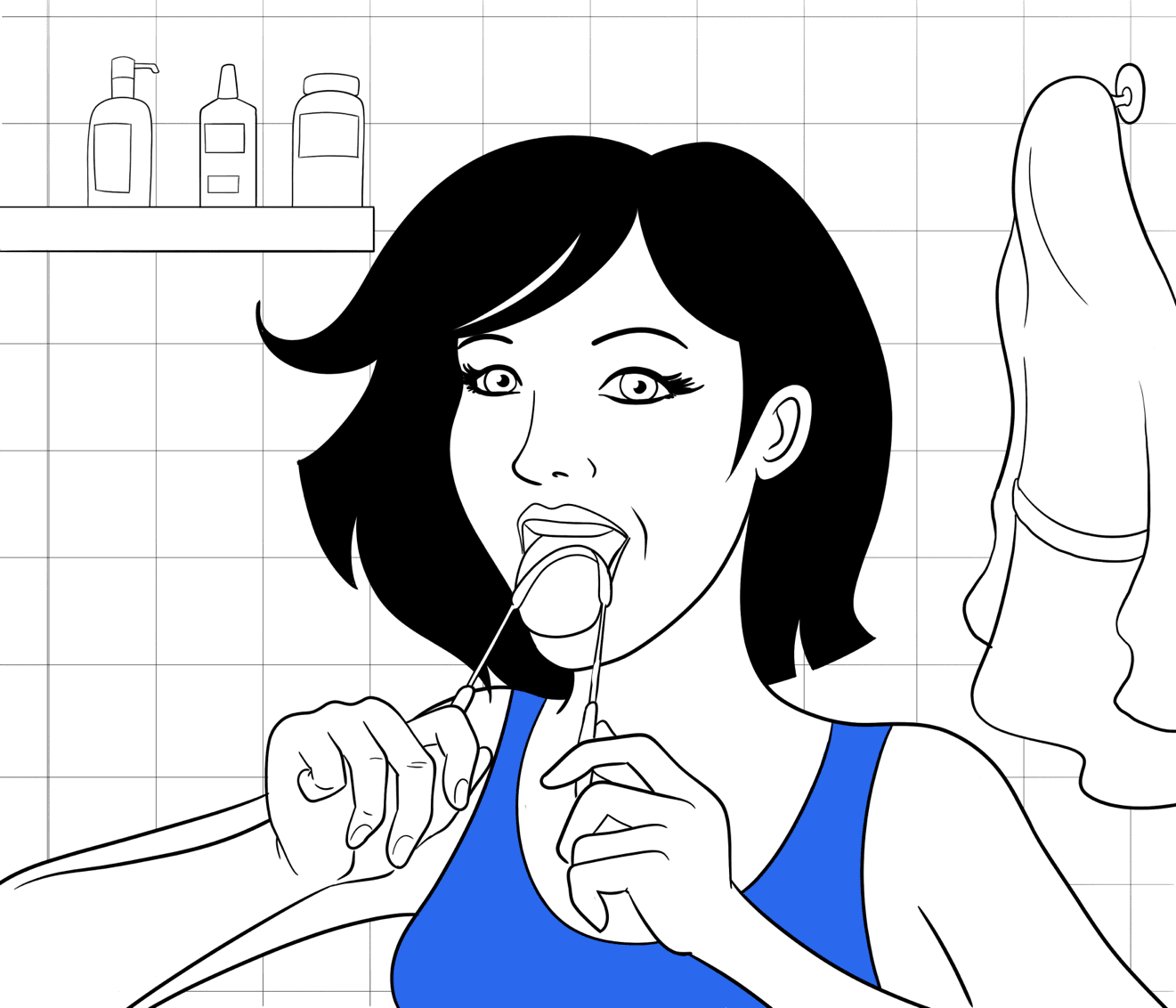 Tongue-Scraper U Tongue Scraper