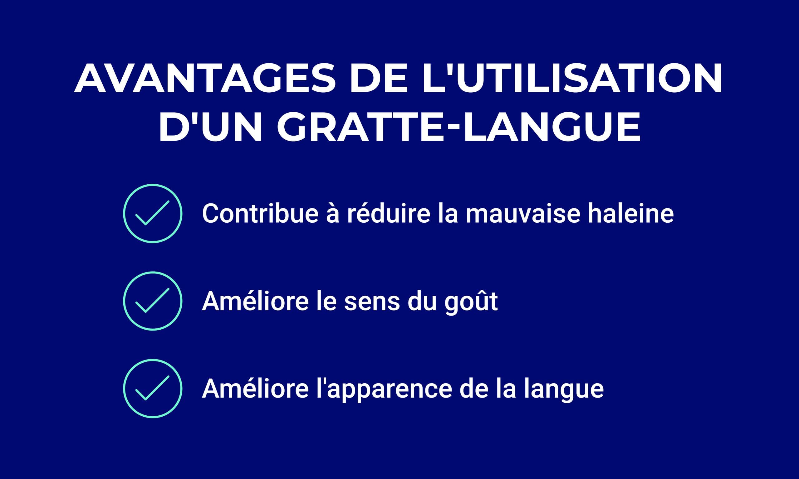 avantages-gratte-langue avantages de l'utilisation d'un gratte langue: reduire la mauvaise haleine, un meilleur sens du gout et une meilleure apparence de la langue